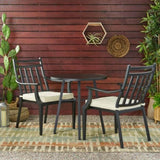 DELMAR 3PC METAL BISTRO SET 66543.00BGE