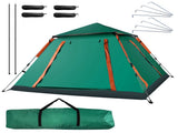 4-5 Person Pop-Up Camping Tent, Instant Setup Family Tent with 2 Mosquito Nets Windows, Portable for 22640167