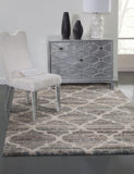 Granada Trellis Blue/Brown/Tan Area Rug B055P299723
