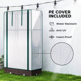 31.5" x 15.7" x 48.8" Garden Bed with PE Cover 76186859