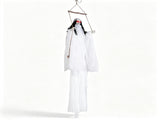 Halloween Hanging Swinging Girl Prop with Light-up Eyes & Scary Sounds, Voice Activated Life Size 64477018