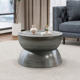 METAL HAMMERED COFFEE TABLE 72227.00