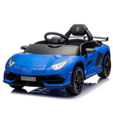 ZNTS 12V Kids Ride On Car W/Parents Remote Control,Licensed Lamborghini Aventador Xago,Hydraulic pressure W1396P184348