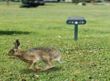 Ultrasonic Animal Repeller Solar Powered Motion Sensor Repellent IPX4 Waterproof 01749200