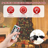 7.5 FT Artificial Christmas Tree with DIY 300 Warm White LED Lights, Hinged Xmas Pine Tree with 72285480