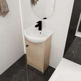 18 Inch Bathroom Vanity, Small Bathroom Vanity With Sink, Bathroom Vanity and Sink Combo 50458715