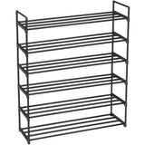 ZNTS 6 Tiers Shoe Rack Shoe Tower Shelf Storage Organizer For Bedroom, Entryway, Hallway, and Closet 37112785