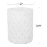Outdoor LightWeight Concrete Side Table 73431.00