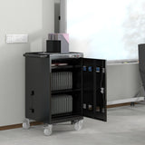 ZNTS Mobile Charging Cart and Cabinet for Tablets Laptops 35-Device 75416265