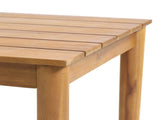 Outdoor Acacia Wood Side Table Teak 41192989