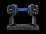 ZNTS Adjustable Dumbbell - 55lb Single Dumbbell with Anti-Slip, Fast Adjust Weight by Turning 54473935