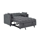 Sienna Tufted Convertible Sleeper Sofa with Chaise B343P356872