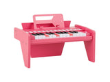 25 Keys Mini Digital Piano for Kids Age 3, Lighted Teaching Mode with 6 Tones & 15 Demo Songs-Pink 63583594