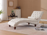 Classical Velvet Recliner Chair with Button Tufting & Silver Nailhead Trim - Vintage Style Lounge W2795P479253