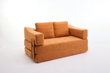 Modern Minimalist Sofa, Fold-Out Sofa Bed, Convertible Chair Floor Couch & Sleeping Mattress for W1829P186302