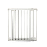 ZNTS 6-Panel Metal Baby Playpen Fireplace Safety Fence w/ Walk-Through Door in 2 Directions, 5-in-1 Extra W2181P154903