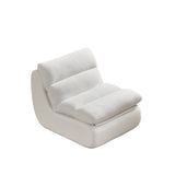 Modern Compressed Lounge Chair with Ottoman, Cozy Corduroy Recliner for Small Spaces, Living Room, 15564665