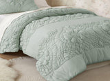 3-Piece King Comforter Set,Sage B035P408733