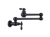 Wall Mount Folding Kitchen Pot Filler Faucet W2287P153397