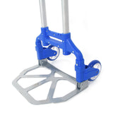 Portable Folding Collapsible Aluminum Cart Dolly Push Truck Trolley Blue 29196666