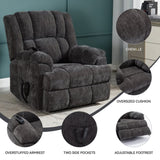 Dual Motor Heat Massage Infinite Position Up to 350 LBS Electric Power Lift Recliners with W3224P288492