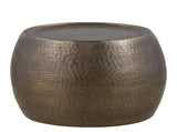 ET501 Modern Contemporary Aluminum material 21" Height End Table, Side Table with Glossy Hand B009P298418
