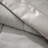 Lightweight Down Alternative Blanket with Satin Trim B03598469