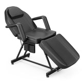 Professional Tattoo Bed Chair Massage Table with Storage Pocket and Towel Hook for Esthetician, 88001728