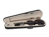 New 4/4 Acoustic Violin Case Bow Rosin Black 67620583