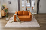 Modern Minimalist Sofa, Fold-Out Sofa Bed, Convertible Chair Floor Couch & Sleeping Mattress for W1829P186302