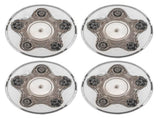 4 Pcs Chrome Wheel Center Hub Caps for 97-00 Ford F150 Expedition Alloy Rim ONLY 17098555