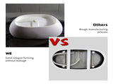 47'' Independent solid surface resin stone bathtub, a modern designed independent bathtub with 11287607