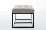 Storage Ottoman Bench, Foot Rest with Legs, 16 x 30 x 16.1 Inches, End of Bed Bench, Storage Chest, W2725P220185