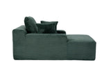 Oversized Chaise Lounge Chair Cozy Cloud Couch, Modern Plush Corduroy Upholstered Sleeper Sofa 74528186