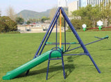 Metal Swing Set w/ Slide 36034963