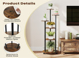 6-Tier Plant Stand with RGB Light Strip, Smart APP & Remote Control Plant Shelf for Home 54146923
