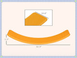 32.3 Inch Balance Board & Wobble Board, Toddlers & Children Ages 3-6, Orange 21262873