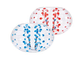 2 Pack 5FT Inflatable Bumper Balls 0.8mm PVC Body Sumo Zorb Balls 38595455