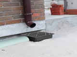 2Pcs 4.9FT Flexible Extendable Hose Gutter Downspout Extension Low Profile No Deep Digging Catch 18616718