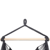 1.5*1.2m Tassel Plus Pillow Hanging Chair Gray 52596899