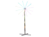 8.3FT Lighted Firework Light with Stand Christmas Decorations, Lighted Holiday Decor with 180 RGB 59653890