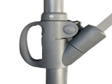 without Plastic base -10ft Offset Patio - Offset Hanging Cantilever Patio Outdoor Market W2911P277287