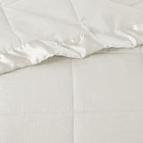 Oversized Down Alternative Blanket with Satin Trim B03598474