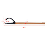 log49" wood loging tool ,log roller tool loging cant hook wooden handle 74643172