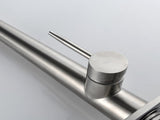 Kitchen Faucet Pull Down Sprayer Brushed Nickel, High Arc Single Handle Kitchen Sink Faucet 95498826