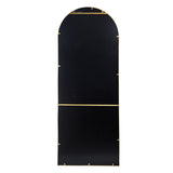 28x1x74" Celine Gold Arch Body Mirror W2078P195625