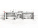 Wooden Cat Box Cabinet 71647699
