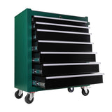 ZNTS 7-Drawer Rolling Cart, Rolling Box on Wheels, Lockable Home Repair Storage Organizer, 77795042