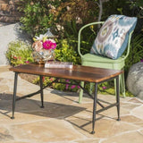 OCALA INDUSTRIAL WOOD METAL COFFEE TABLE 60729.00