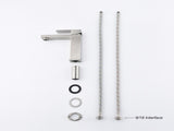 Waterfall Spout Bathroom Faucet,Single Handle Bathroom Vanity Sink Faucet 77875166